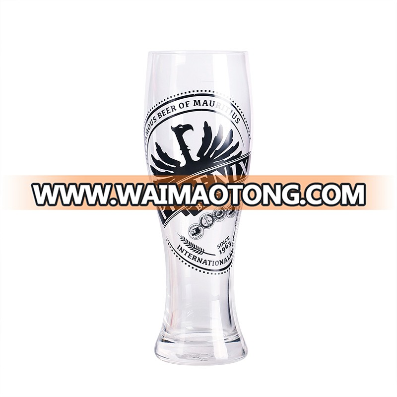 Custom Print Logo Beer Glass