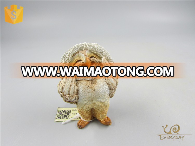 Imported Handmade Owl Resin Figurine China Personalized Christmas Ornaments