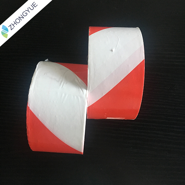 China supplier non adhesive danger warning pe tape