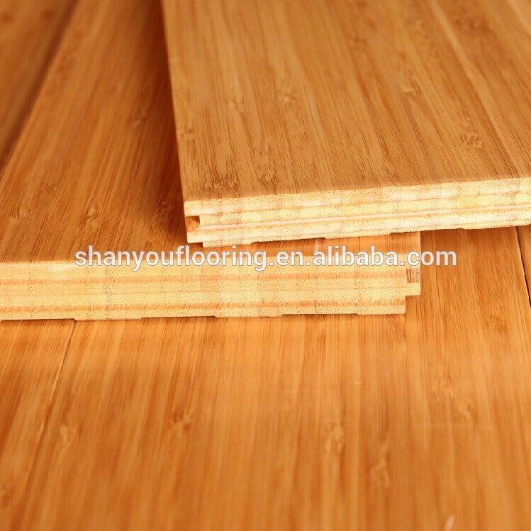 New Season Hot for Sale! piso de bambu, carbonized Vertical solid bamboo quick TG flooring