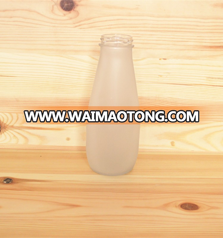 750ml drinking glass water bottle for beverage juice