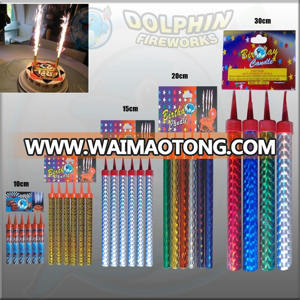 15cm60s golden cakes fireworks candle High Quality factory price