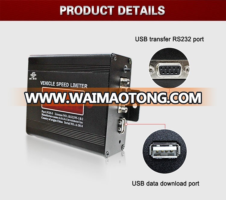 Car speed control devices gps tracking system over speed limiter electronic Vehicle speed governor