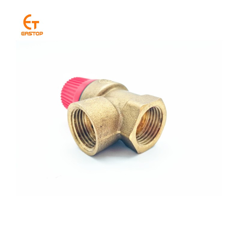 Gas Burner solar water heater High Pressure 1/2 3/4 Inch Brass Safety Relief Valve