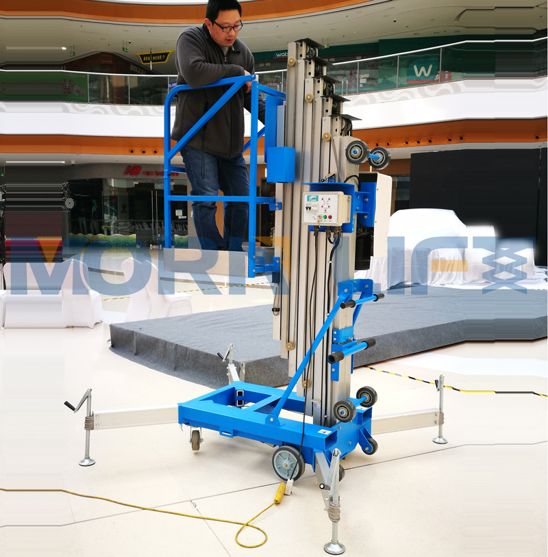 8m hydraulic ladder lift for painting