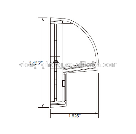 Multifunctional decorative wall light cover with great price DLA01