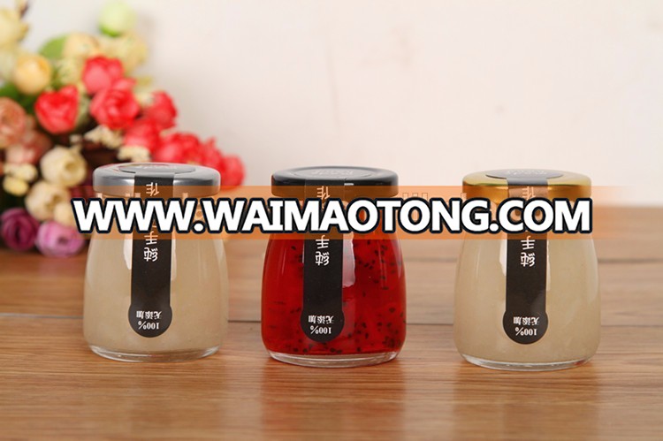 DAILY 100ML/150ML/200ML glass pudding jar wholesale