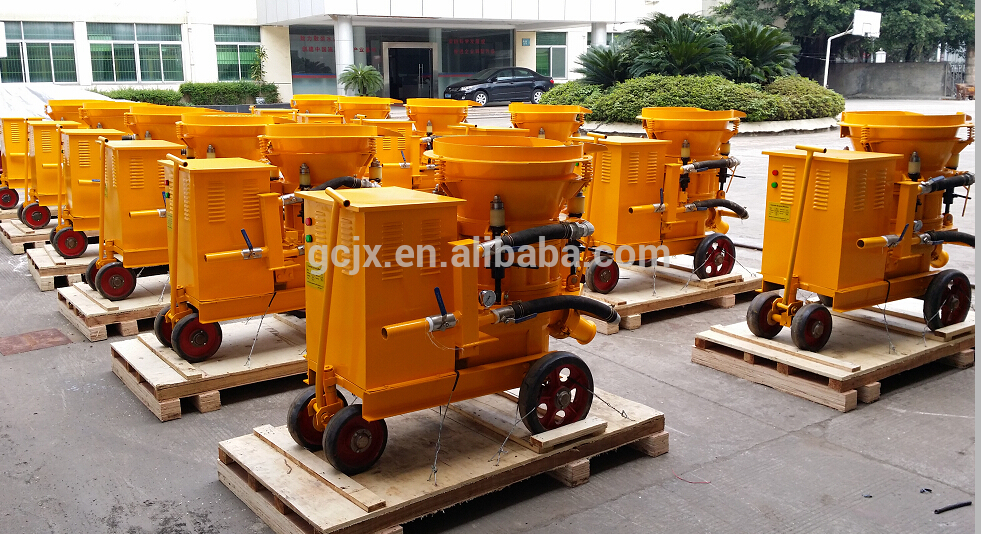 Produce over 20years 7m3/h electric shotcrete machine