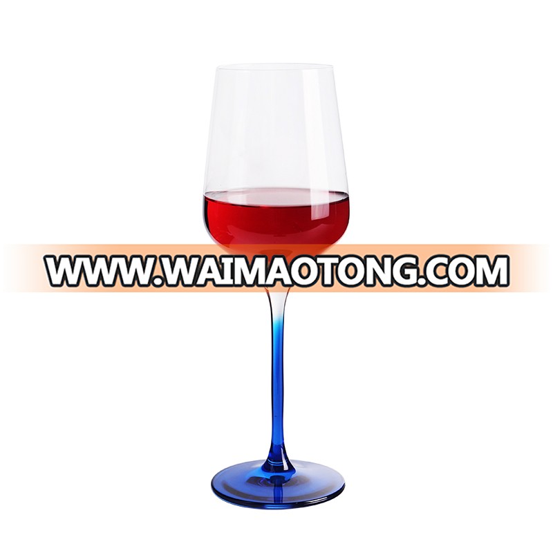 High Quality Transparent Hand Cut Wine Glass Gift Set