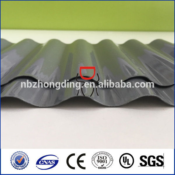 ningbo zhongding polycarbonate corrugated plastic roofing sheets