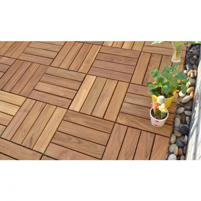 Waterproof Swimming Pool Deck Outdoor Flooring Antiseptic Wood