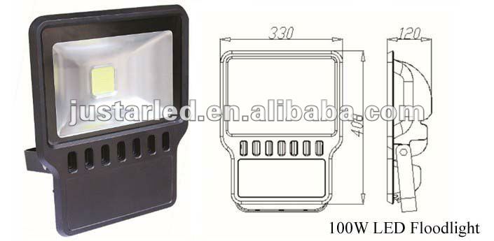 waterproof high power security camera floodlight with high quality