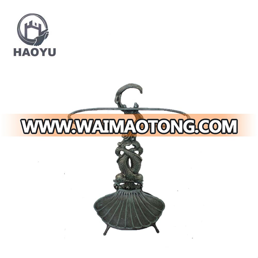 Metal Crafts Cast Iron Garden Accessories Umbrella Stand Garden Decor Hot Sale Factory Price