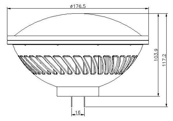 Baolight IP68 waterproof 12v dc/ac led par56 12 volt led par56 pool lights