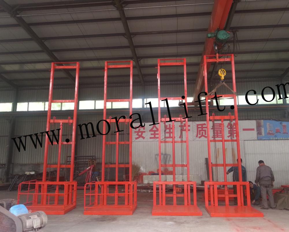 CE Hydraulic Warehouse Industrial Freight Elevator Cargo Lift