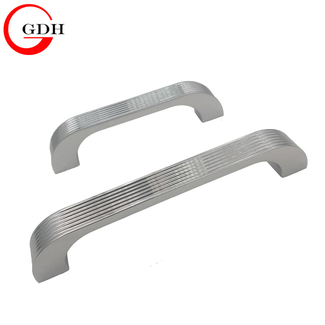 Furniture cabinet flat drawer zinc cabinet handles