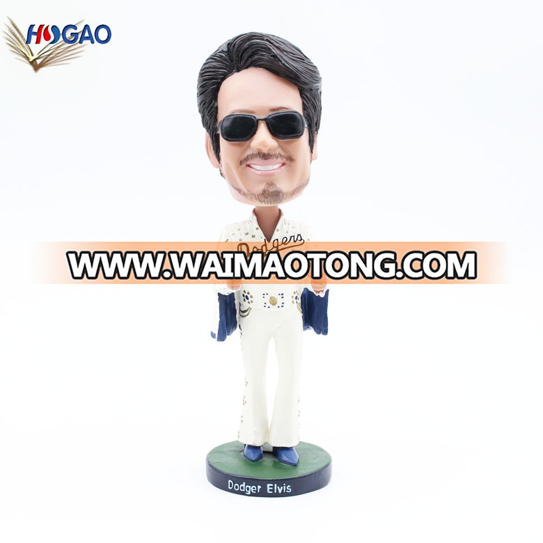 China suppliers new products resin fashion star figurine  bobble head