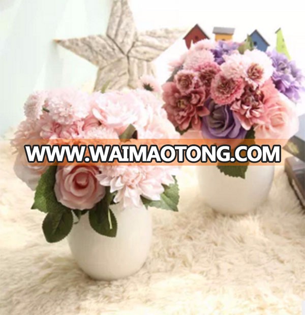 Mother's day gift colorful artificial flower soap carnation flower