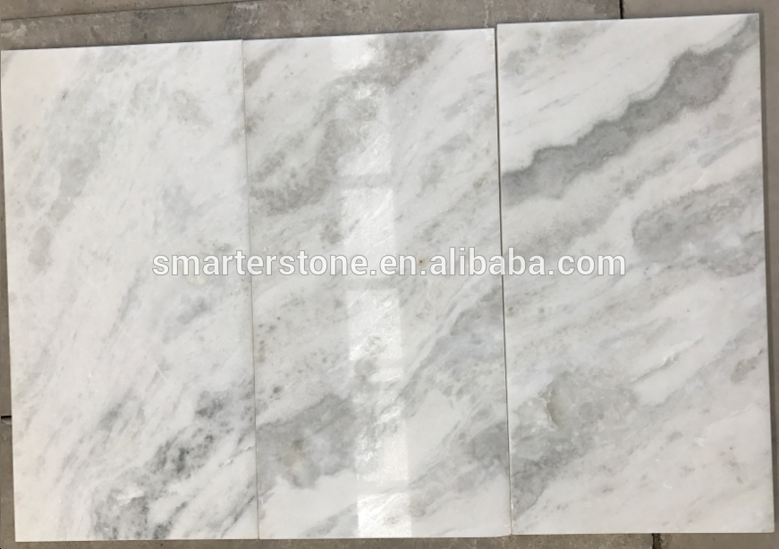 Chinese Cheap Guangxi White Marble Slab