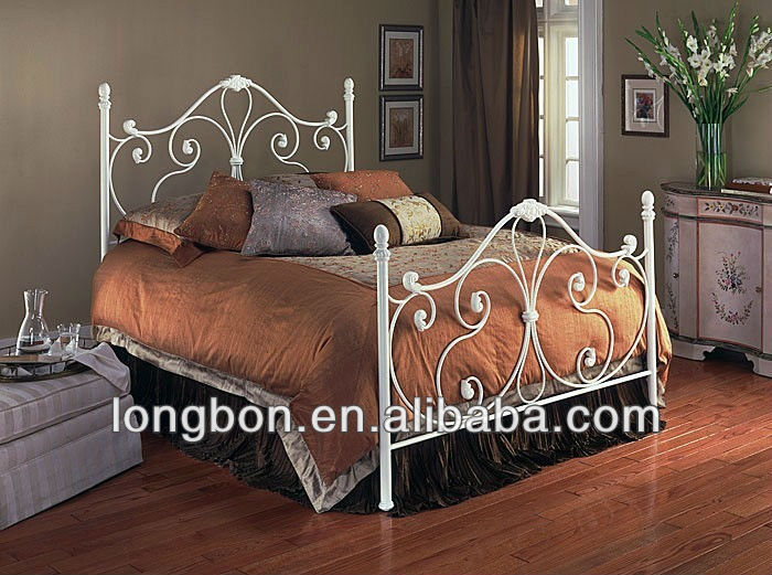 top-selling royal wrought iron double bed frame