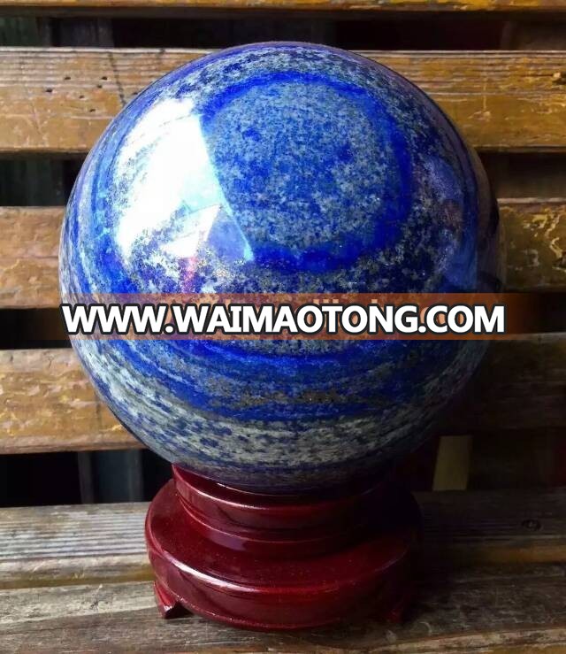 Nature lapis lazuli stone sphere/ball for sale