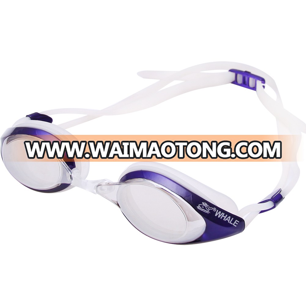 fashion style soft silicone swim goggle for adult