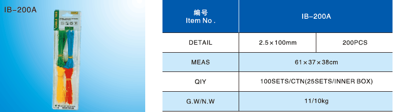 High Quality Wire Nylon Tie