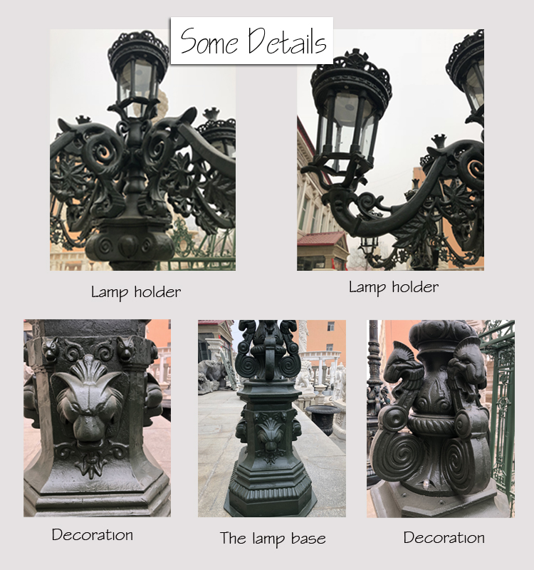 Outdoor use wrought outdoor wall lamp NTIP-061Y