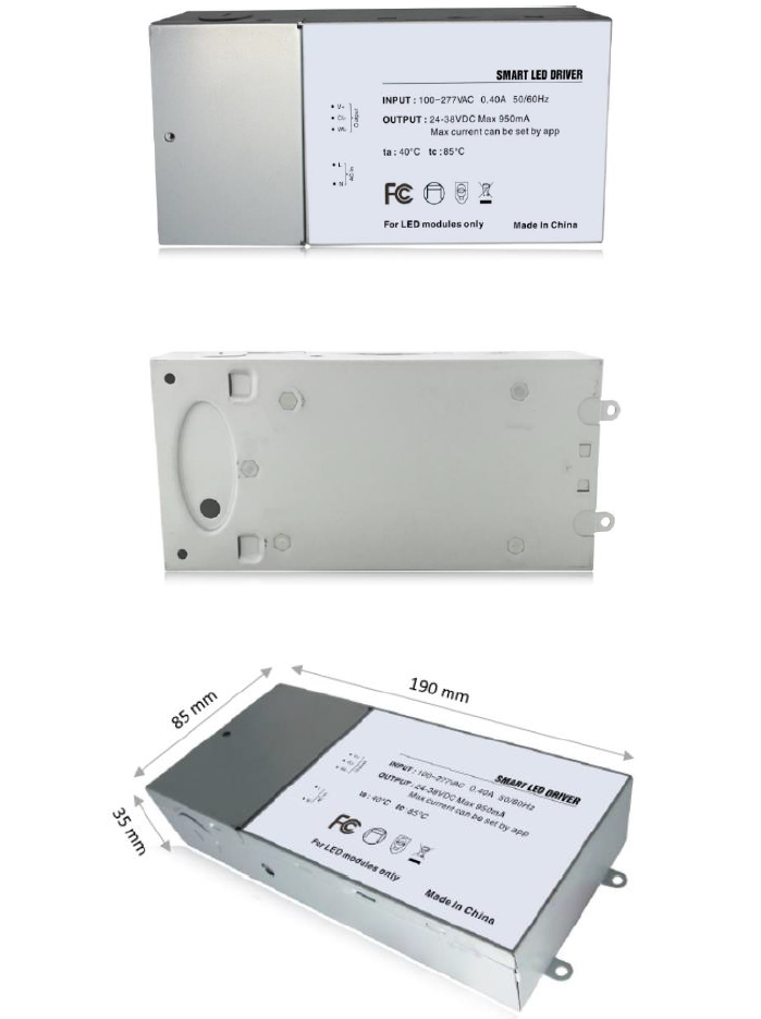 40w us cct dimming zigbee remote controlling driver