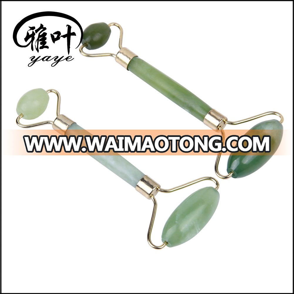 Natural Gemstones Facial Massage Jade Roller Rose Quartz Facial Roller