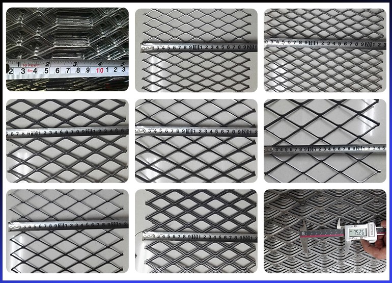 hot sale 11.15kg/m6 weight expanded metal mesh price panels