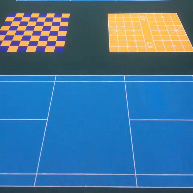 PP plastic floor for tennis courts from China