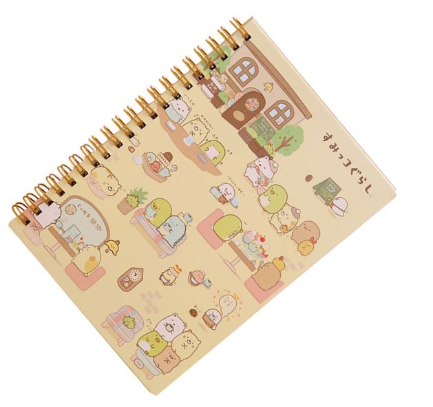 Cartoon Coil notebook/Diary agenda/pocket book/office school supplies