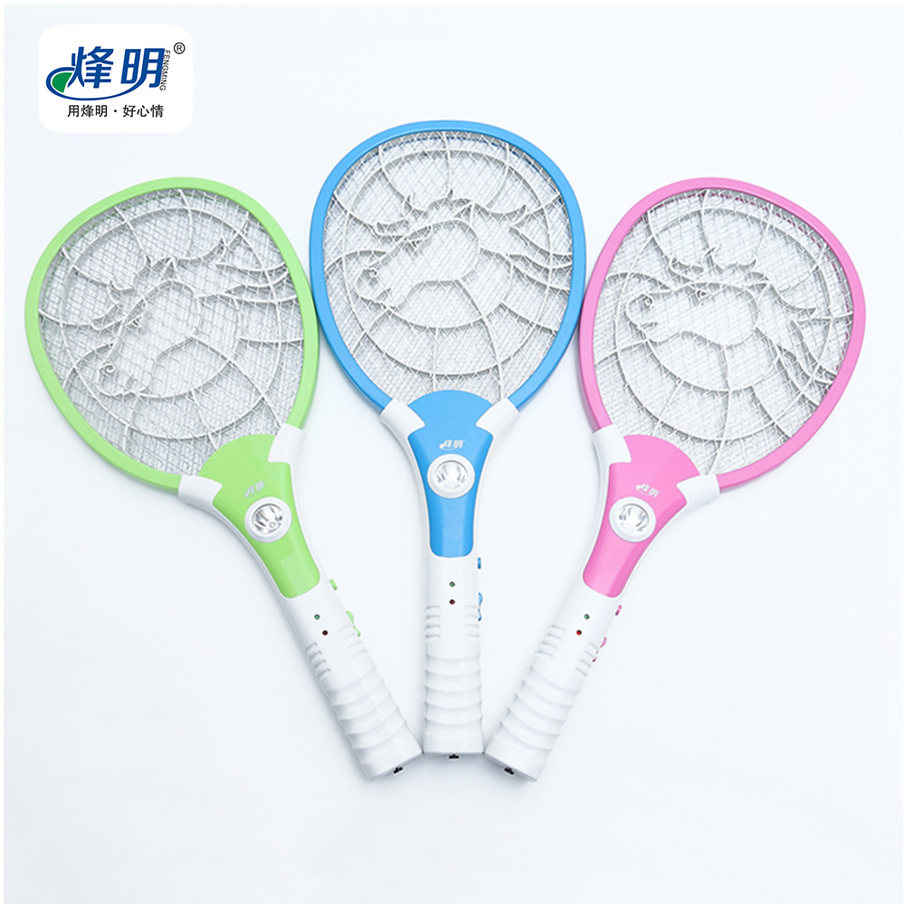 Electric Bug Zapper Racket Mini Mosquito Swatter Bug Repellent Rechargeable Mosquito Bat