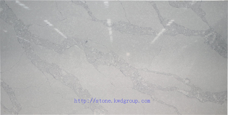 Most popular calacatta white gold quartz stone slab for counter top