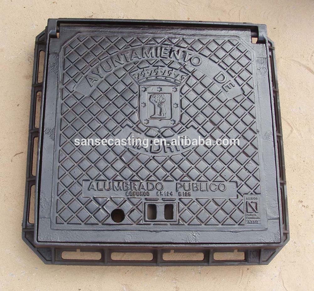 factory direct selling ductile iron manhole cover