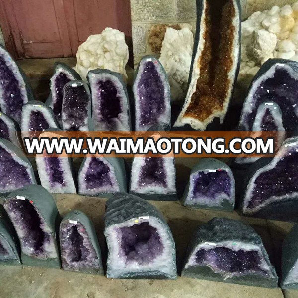 Cheaper price natural crystal amethyst geode