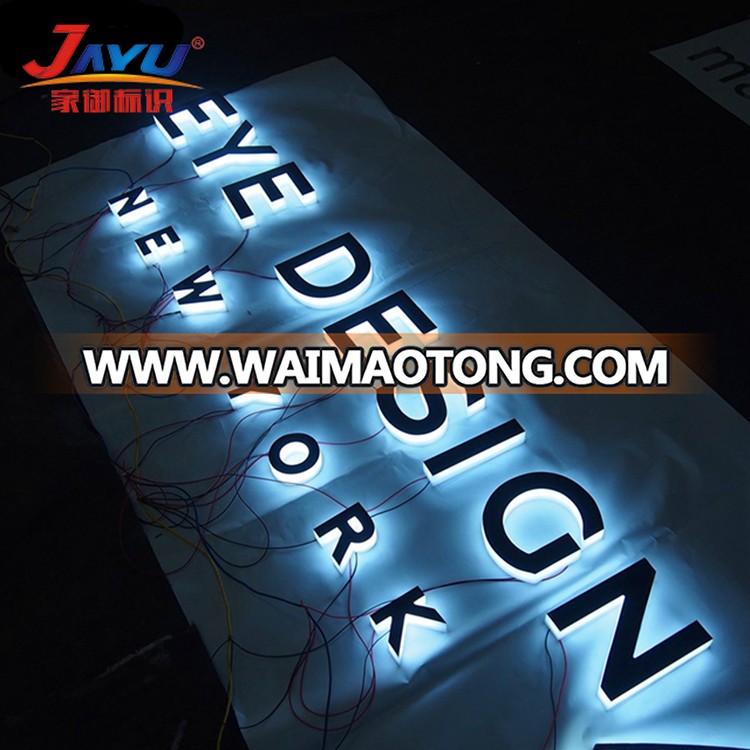 Outdoor 3D signage LED illuminated Vacuum Logo acrylic light box