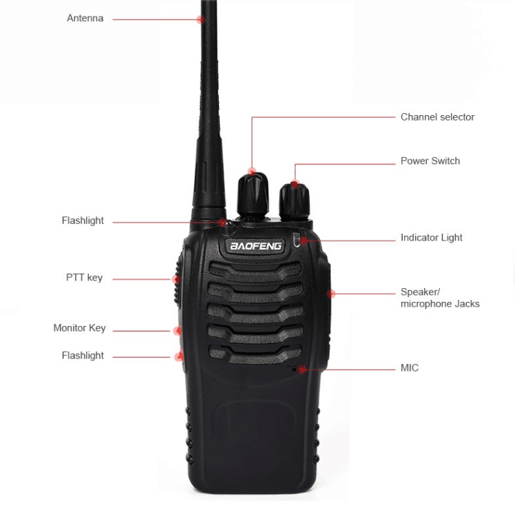 Long range UHF VHF walkie talkie666S 777S 888S 999S two way radio walkie talkie ham radio hf transceiver