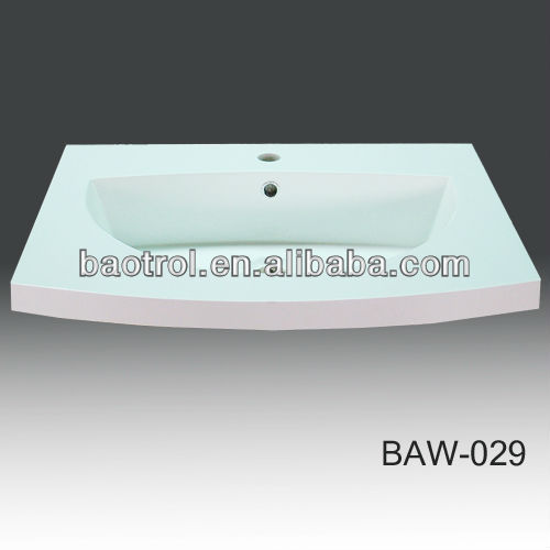 gel coat resin pedestal basin new,solid surface pedestal sink