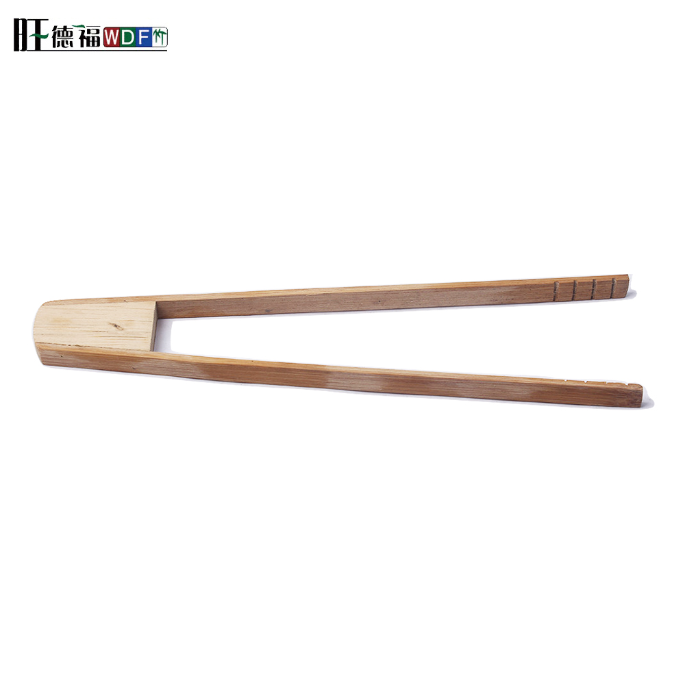 Custom 100% natural perforated bamboo tea coffee spoon