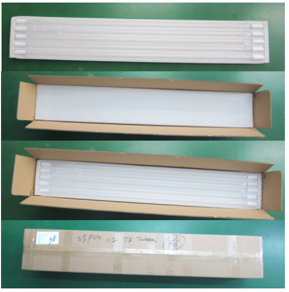 Factory Recessed T8 tube led linear light fixture