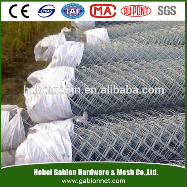 6' x 50' Galvanized Chain link fence for boundary wall for sale