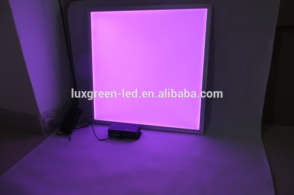 RGB color changing Ultra thin RGB led panel light 600*600mm 36w