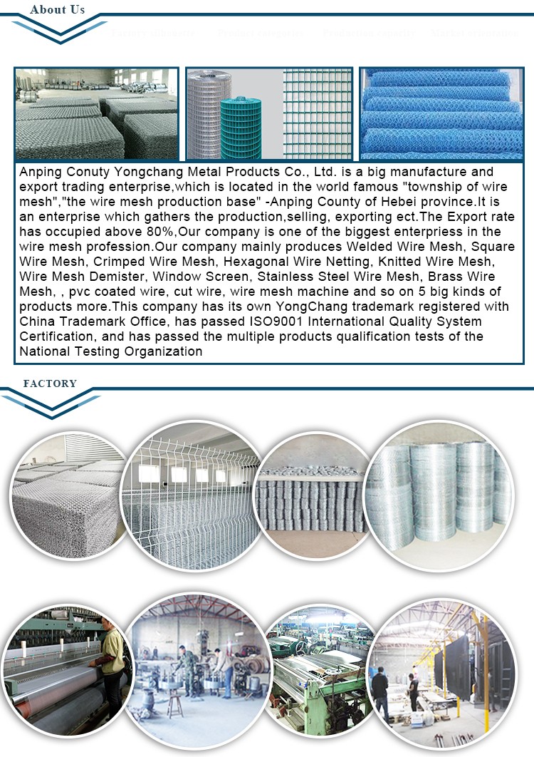 stainless knitted wire mesh steel demister separator