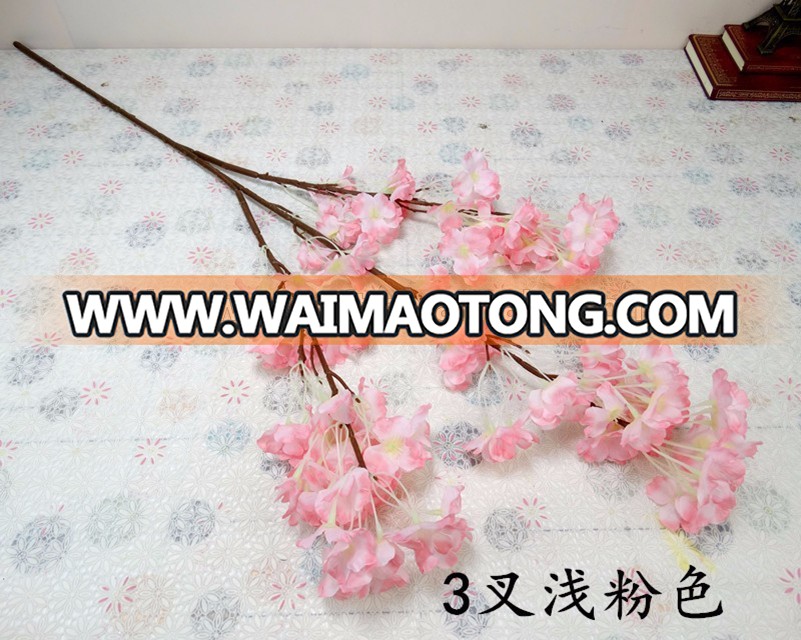 HYB-4 artificial flowers decorative cherry blossom