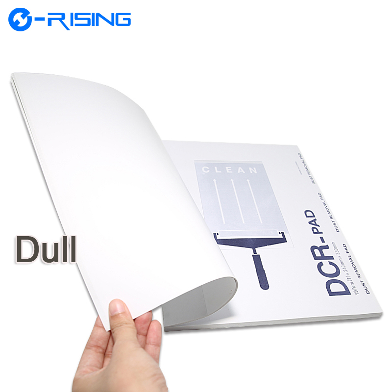 Hot Sale 240*330mm Dust Remove Sticky Sheet DCR Pad For Clean Room