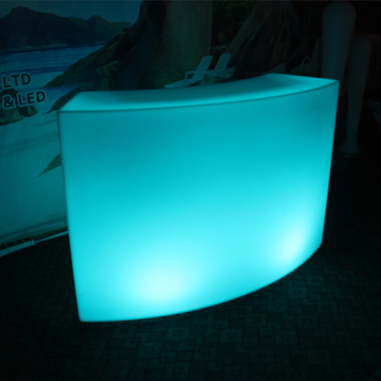 Plastic Garden Waterproof Led Outdoor Furniture