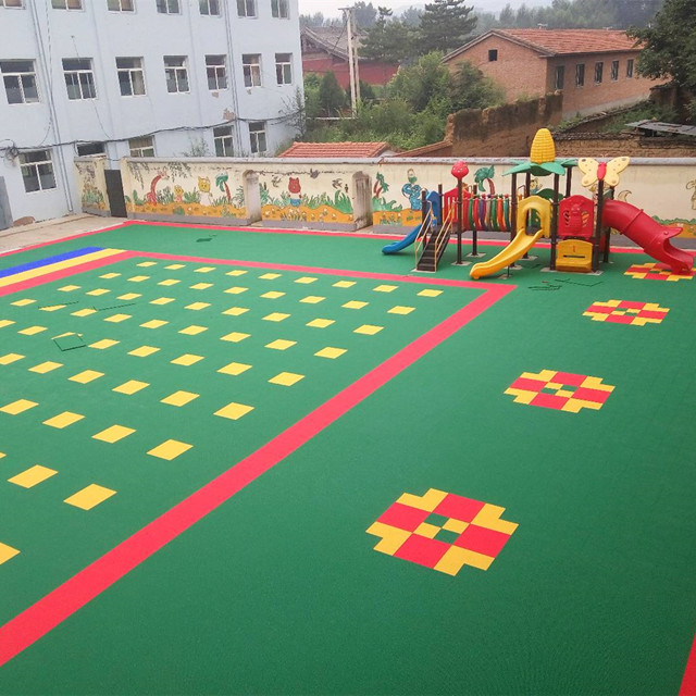 China  products tennis court PP flooring