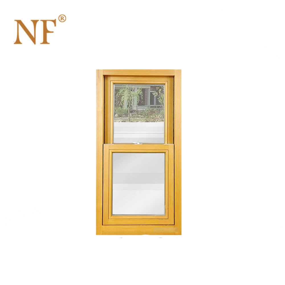 aluminum vertical double sash hung windows